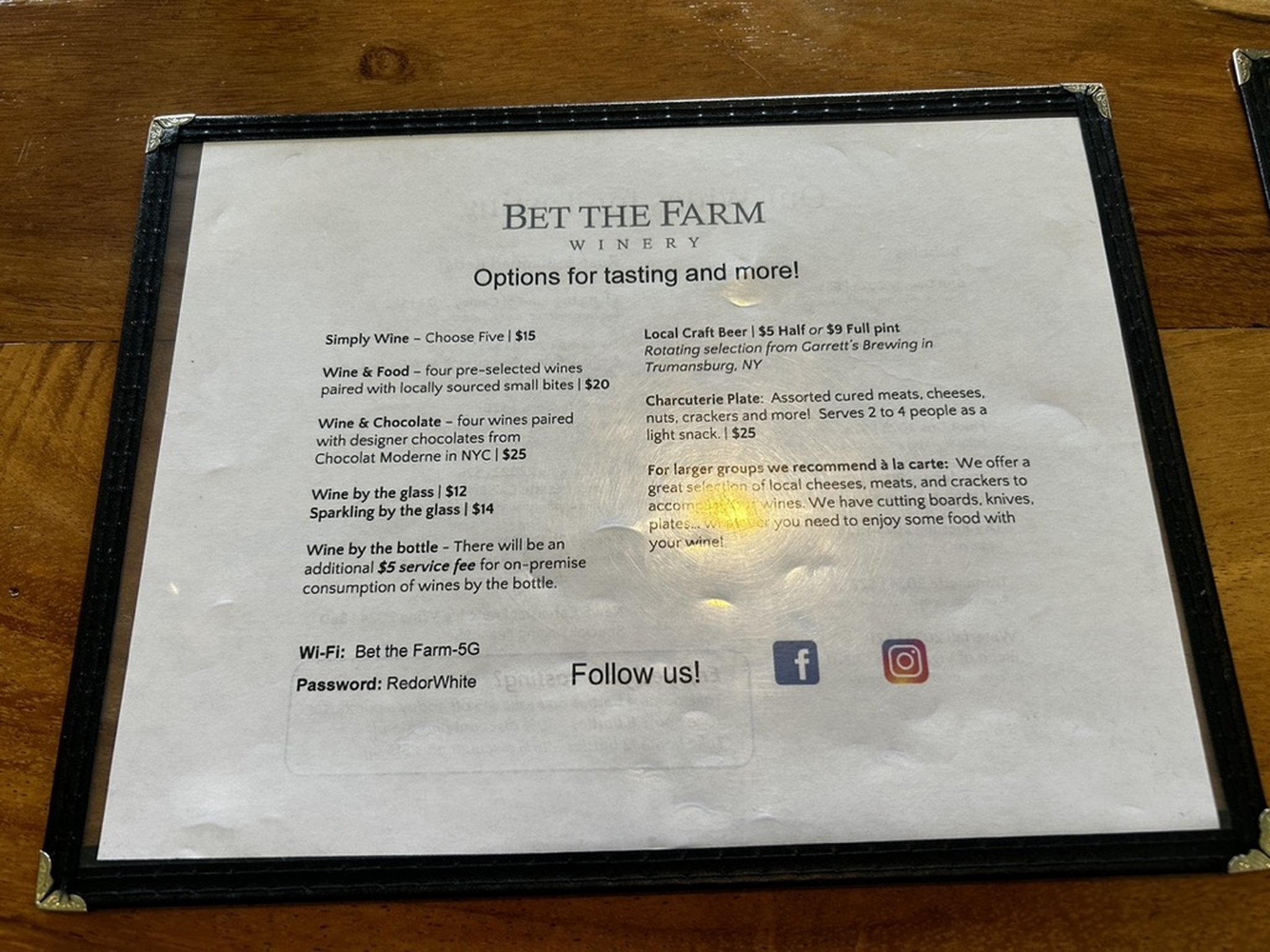 Bet the Farm Winery