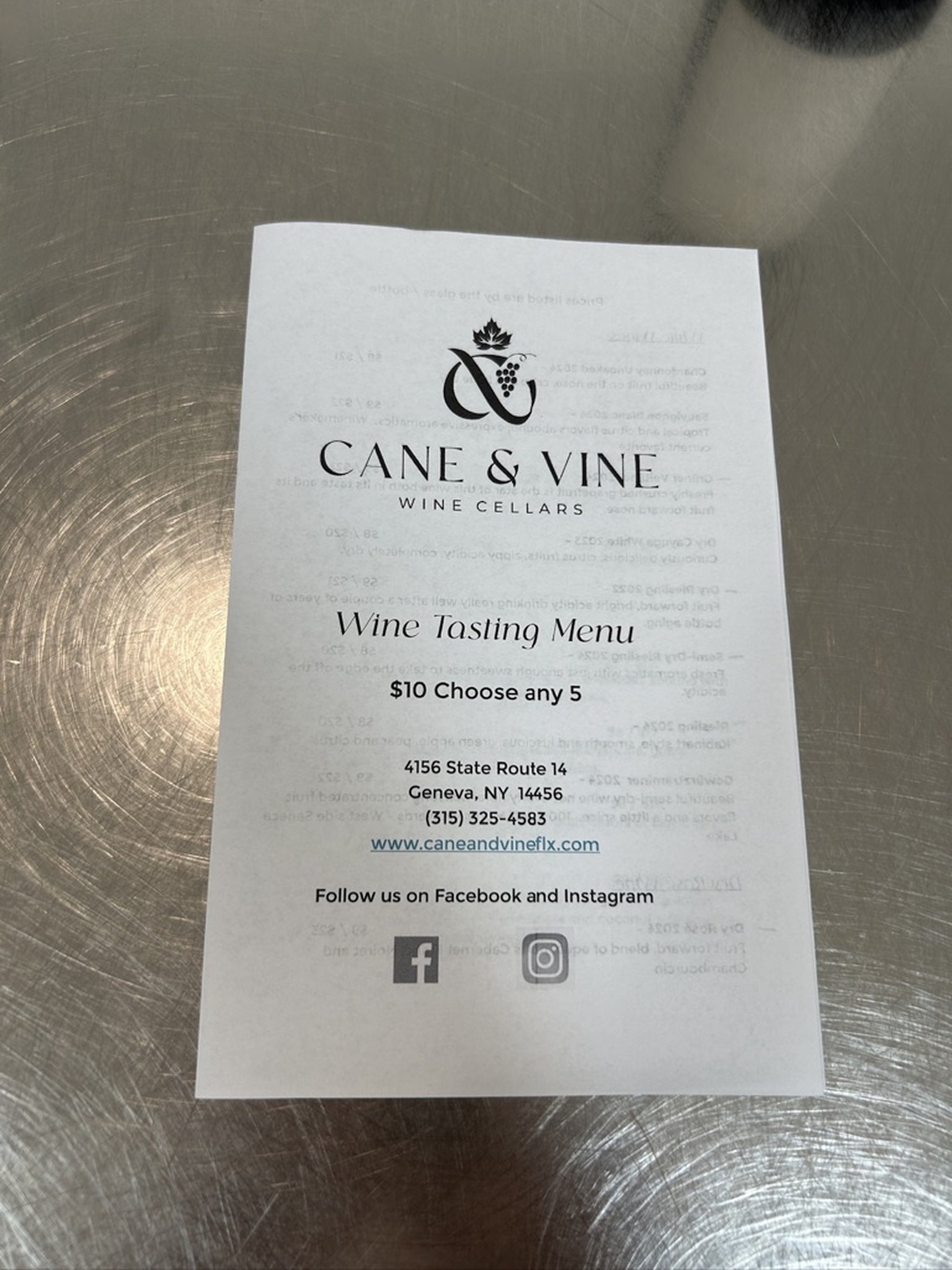 Cane & Vine Wine Cellars