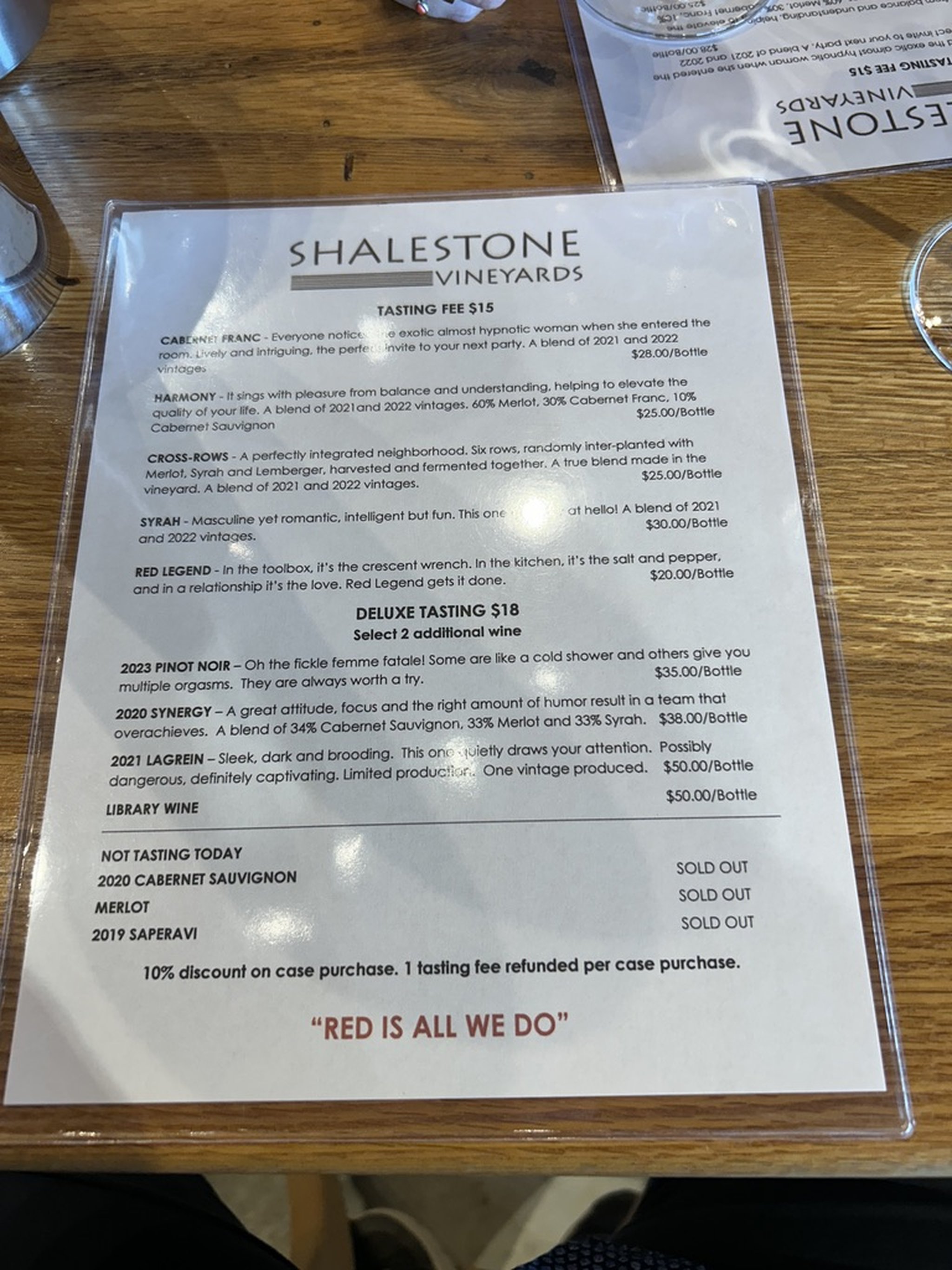 Shalestone Vineyards