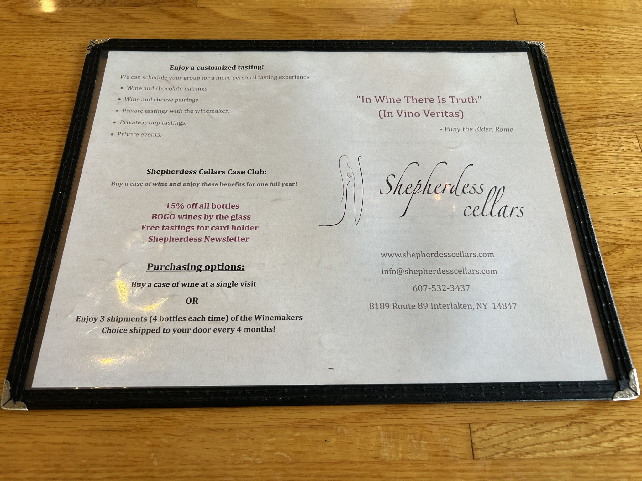 Shepherdess Cellars