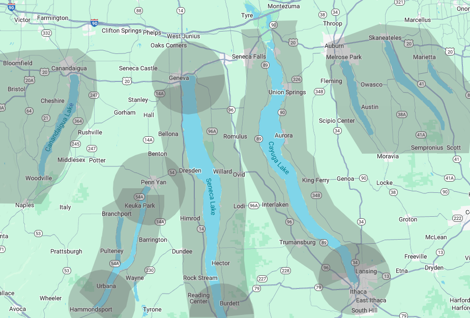 Regions Map